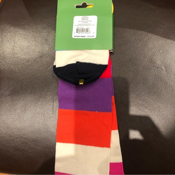 Kate spade brand new socks knee high. One size - Picture 4 of 4